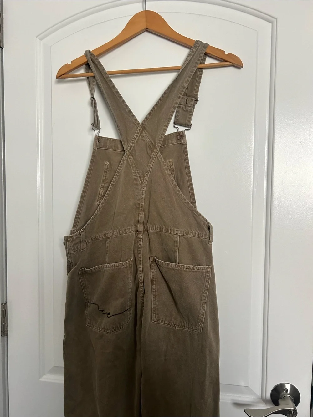 Free people We The Free Ziggy Denim Overall in Lasso size XS chic retro boho 70s